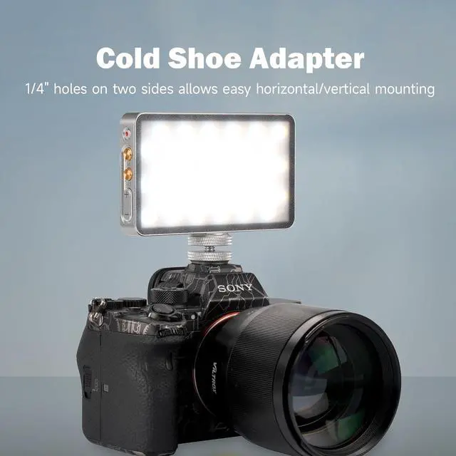 Alt view image 6 of 7 - 6000mAh RGB Video Light, Bluetooth Control On Camera Video Light, All Metal RGB Portable LED Photography Lighting, Led Camera Light Panel for Video Recording (Retro 08X)