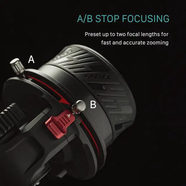 Alt view image 6 of 7 - Pocket Follow Focus | Precise Focus Ring with A/B Stops | Fluid Damping System | 15mm Rod & Rod Holder | Works with Most Cameras & Lenses | Lightweight, Comfortable, and Compact Design (FF-T07)