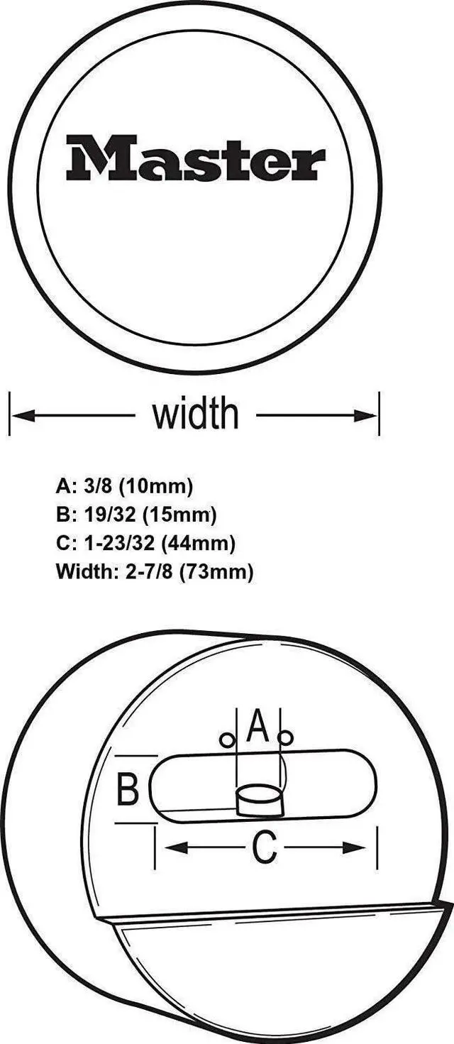 Alt view image 3 of 5 - Pro Series Hidden Shackle Padlocks, Keyed Alike 6271NKA-4 w/BumpStop Technology