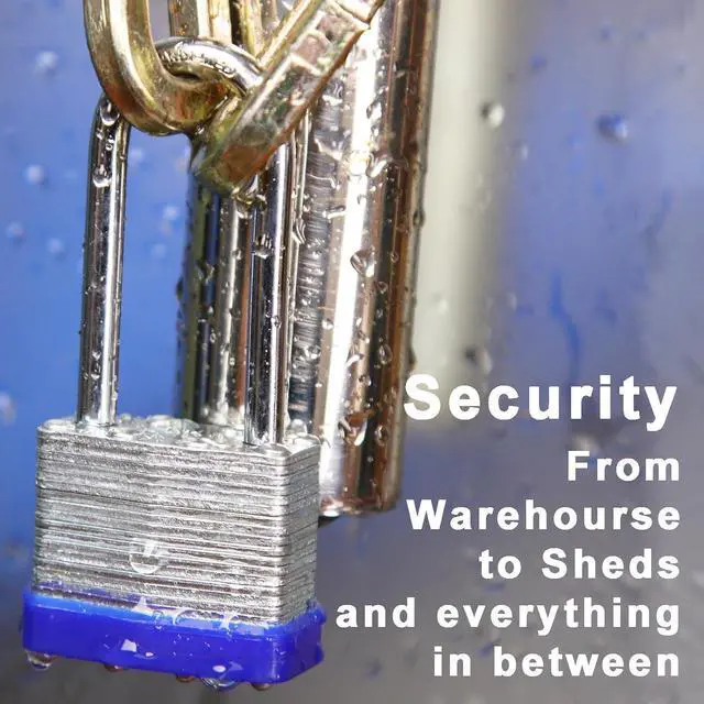 Alt view image 6 of 7 - 20-Pcs Pack Keyed-Alike Lock Set | Sturdy Hardened Steel | Long Shank Secure | 1-9/16" 40MM Heavy-Duty Body | Same Keys 2 Pcs Each | Superb for Lockers, Tools Box, Fence