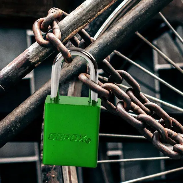 Alt view image 6 of 7 - Outdoor Padlocks - Pack of 24 Pcs Lock Keyed Different 72 Pcs Brass Key, Weatherproof, High-Security Padlocks in Vibrant Green, Long Shackle for Fence, Locker Lock, Yard,Lock-Out