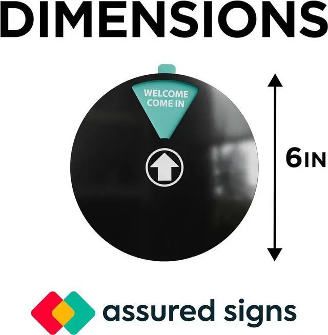 Alt view image 2 of 6 - Office Door Signs, Office Essentials -10 Pack - Rotating Status Door Sign - Do not Disturb, Out of Office, In a Meeting, Back Soon, Working Remotely, Welcome Come In - Dual Mounted Fit For Door,