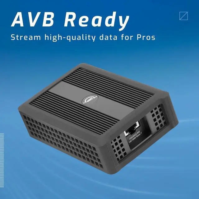 Alt view image 2 of 5 - Thunderbolt 3 10G Ethernet Adapter, for High-Speed Network Connections, RJ45 Port Supports 10Gb/s, 5Gb/s, 2.5Gb/s, 1Gb/s and 100Mb/s Base-T, Compatible with Thunderbolt 3 or Thunderbolt 4 Ports