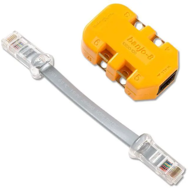 Main image of Networks 10230101 8-Wire In-Line Modular Adapter with K-Plug