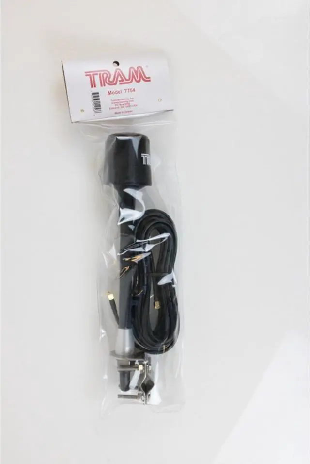 Alt view image 3 of 7 - 7754 Satellite Radio Mirror-Mount Trucker Antenna with RG58 Coaxial Cable and SMB-Female Connector