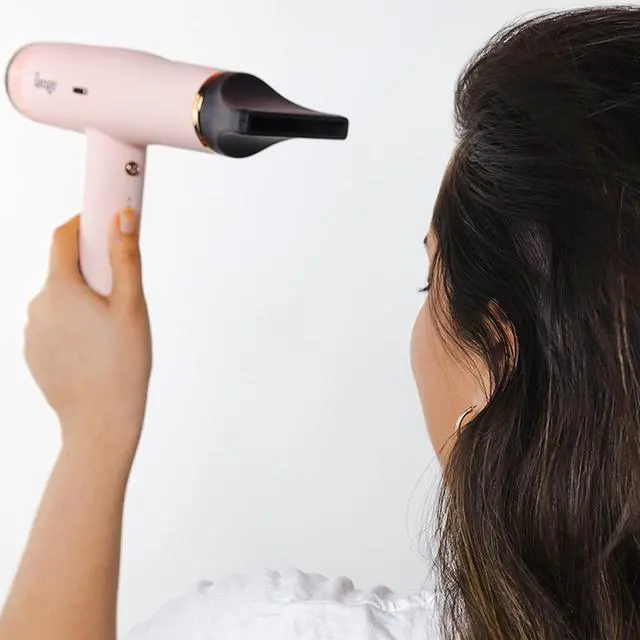 Alt view image 6 of 7 - HAIR Le Styliste Luxury Hair Dryer | Quiet Brushless Blow Dryer with Diffuser | 1875 Watts for 4X Faster Drying | Hairdryer with 3 Heat & Speed Settings | Best Hair Dryers for Blowouts