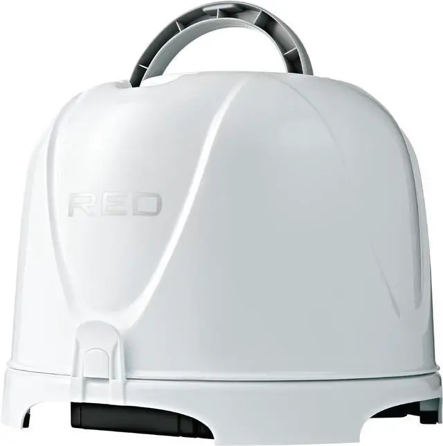 Alt view image 4 of 7 - Red by Kiss 3000 Ceramic Tourmaline Professional Hood Dryer, 4 Heat Settings Blow Dryer for Home & Salon, Height Adjustable Convenient Big Hood Size Extra Coverage