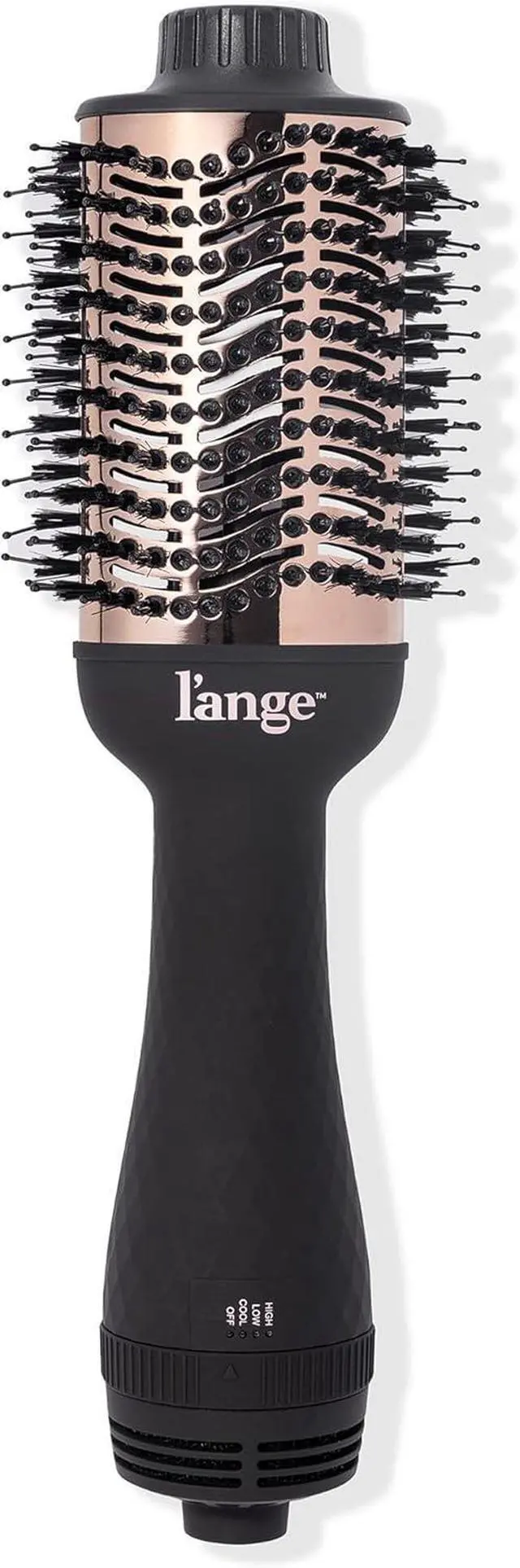 Main image of HAIR Le Volume 2-in-1 Titanium Blow Dryer Brush | Hot Air Brush in One with Oval Barrel | Hair Styler for Smooth, Frizz-Free Results for All Hair Types (Black - 75 mm)