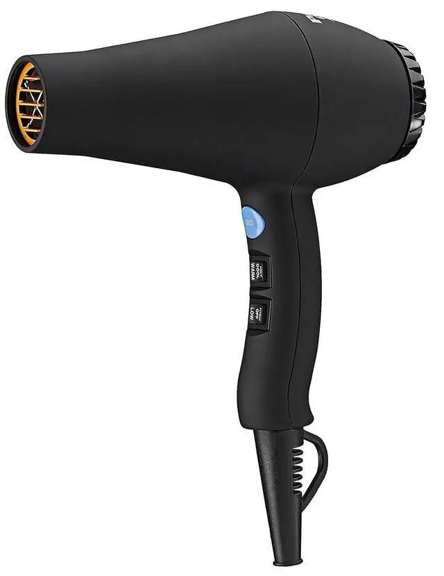 Alt view image 4 of 5 - Porcelain Ceramic Carrera Professional Hair Dryer 1900 watts/Ionic