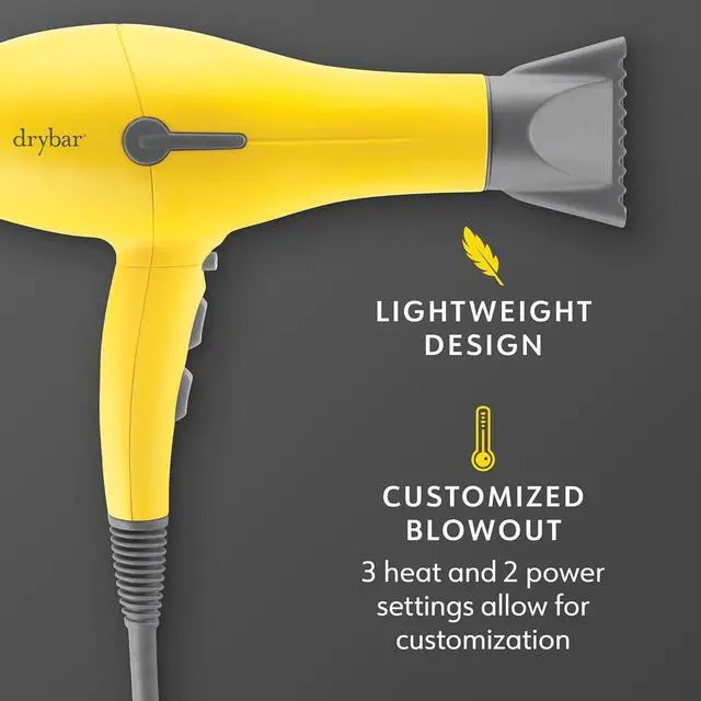 Alt view image 3 of 5 - Buttercup 1875W Blow Dryer | Fast, Even Drying Hair Dryer with Ionic Technology for Smooth, Shiny Blowouts & Reduced Frizz
