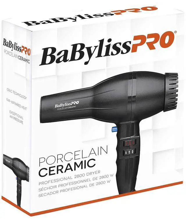 Alt view image 5 of 5 - Porcelain Ceramic 2800 Dryer, Black