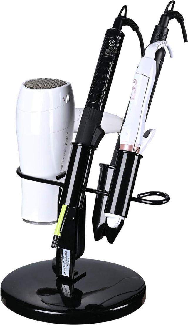 Alt view image 6 of 7 - 2 Packs Tabletop Blow Dryer & Hair Iron Holder - Salon Appliance Stand w/ 3 Outlets