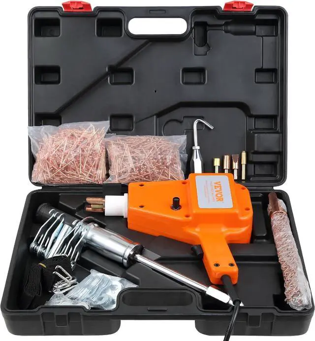 Main image of Stud Welder Kit, 5500 Stud Welder Dent Repair Kit, 800VA Spot Welder Stud, 110V Welder Stud Kit, Stud Gun Dent Puller Kit with Complete Accessories, Dent Welder Repair for Auto Body Repairing