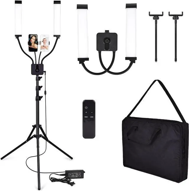 Main image of Lash Lamp for Eyelash Extensions, CENOZ 5800LM Esthetician Light for Lash Extensions with Tripod Stand and Phone Holder,Floor Lamp, Lash Light for Makeup, Tattoo, Photography, Selfie, Video Recording