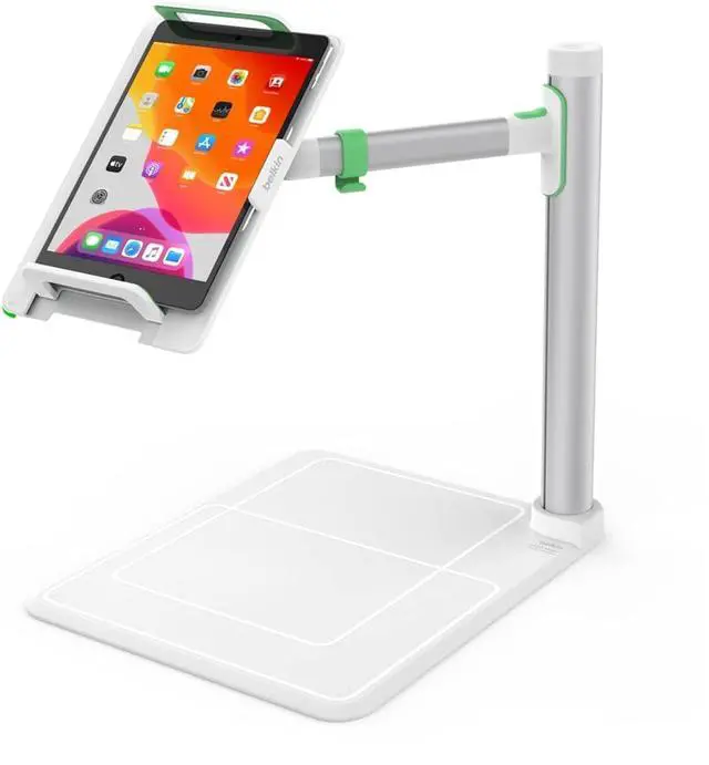 Main image of Tablet Stage Stand For Presenters, Lecturers & Teachers- Adjustable & Portable Tablet Holder Designed For Schools & Classrooms - For iPad, iPad Pro, iPad Mini, Galaxy S4, Surface Pro & More