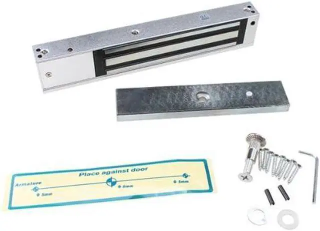 Alt view image 2 of 7 - Door Access Control System Kit, Home Security System with 280kg 620LB Electric Magnetic Lock 110-240V AC to 12v DC 3A 36w Power Supply Proximity Door Entry keypad 10 Key Fobs EXIT Button