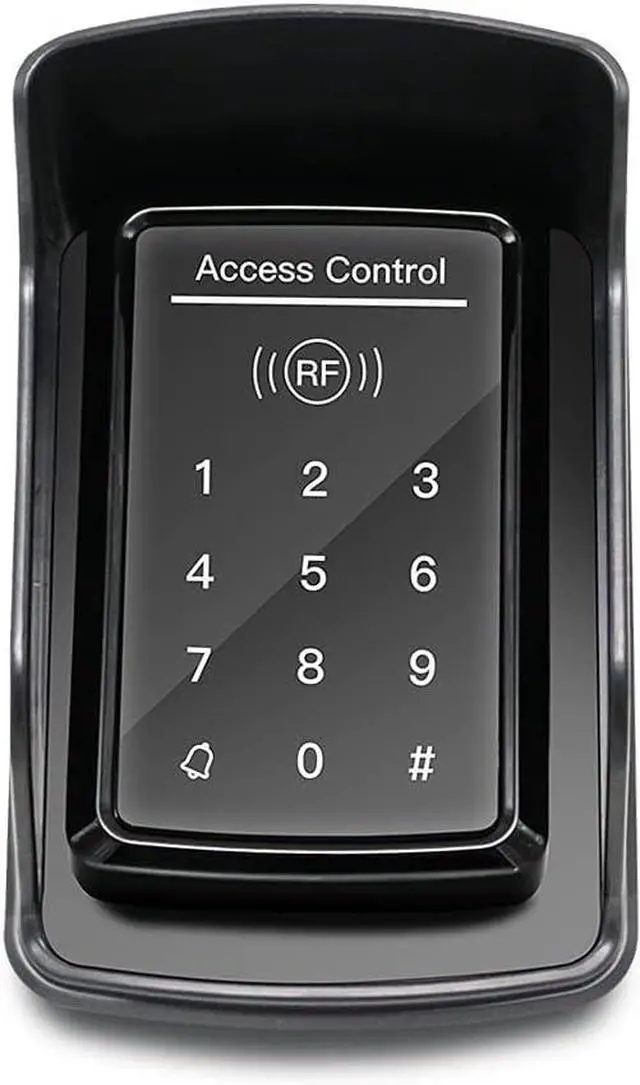 Main image of TC175P Touch Panel Wired Keypad, Universal Keyless Entry Keypad DC 12V 24V for The Automatic Driveway Gate Opener, Magnetic Lock, Door Access Control System, Digital Code or RF ID Card