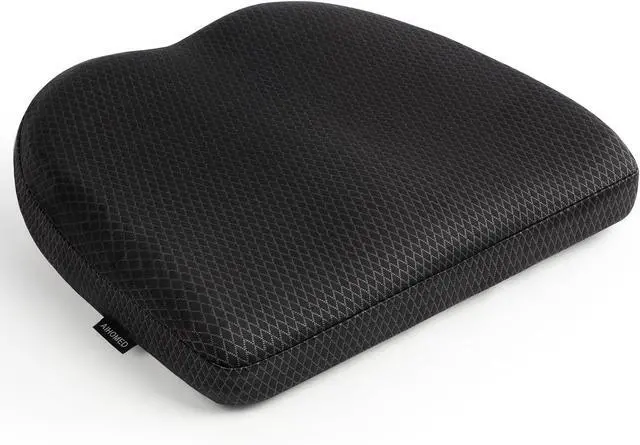 Main image of Office Chair Cushion - Breathable Pressure Relief Seat Cushion with Hours Sitting on Gaming/Car/Wheelchair, Extra-Dense Air Fiber for Orthopedic Coccyx, Sciatica & Hip Support (Dark Gray)