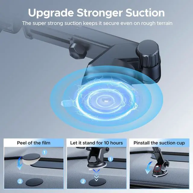 Alt view image 7 of 7 - 9.26'' Carplay Screen for Car with 2.5K Dash Cam and 1080P Backup Camera Portable Wireless Android Auto Screen GPS Navigation Mirror Link Voice Control Hands-Free for iOS 11+ Android 11+