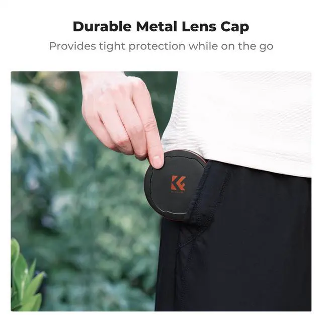 Alt view image 4 of 7 - 82mm Circular Polarizers Filter & MC UV Protection Filter Kit (2 pcs) with Up & Down Lens Cap, 28 Multi-Layer Coatings HD CPL/UV Filter Set for Camera Lens (Nano-X Series)