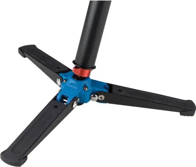 Alt view image 6 of 7 - 4 Section Aluminum Monopod with 3-Leg Locking Base, Flip Lock Legs, 22" Maximum Height, 44.1 lb. Load Capacity- Black (A48FD)