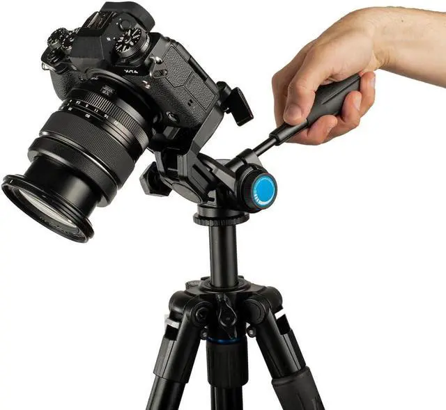 Alt view image 6 of 7 - SH-747FC 3-Way Pan Head w/Friction Control and Arca-Type Quick Release Plate-747FC 3-Way Pan Head w/Friction Control and Arca-Type Quick Release Plate, Black (618-840)