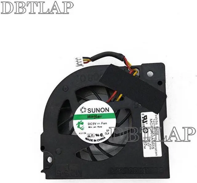 Alt view image 4 of 6 - DBTLAP Laptop GPU Fan for forcecon DFB451005M10T FDA1-CCW DC28000020L for Dell Precision M90 E1705 M170 9400 6400 Cooling Fan