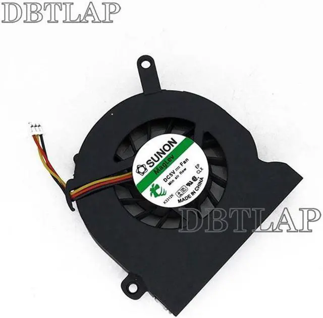 Alt view image 3 of 6 - DBTLAP Laptop CPU Fan Compatible for Fujitsu Amilo M7440 M7440G T5512S05HD 3 PIN Laptop Fan