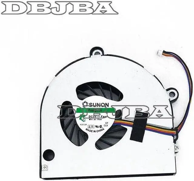 Alt view image 3 of 6 - DBTLAP Laptop CPU Fan for Toshiba Satellite P775 P770 P775-S7100 KSB06105HB-AK1X 4-Wire DC280009UD0