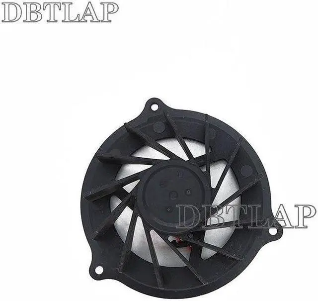 Alt view image 2 of 6 - DBTLAP Laptop CPU Fan Compatible for HP DV2000 V3000 DV2200 DV2300 DV2400 DV2700 KSB0505HA 3 PIN Compatible for AMD CPU Fan