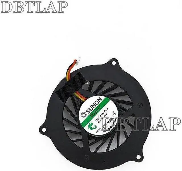 Alt view image 4 of 6 - DBTLAP Laptop CPU Fan Compatible for HP DV2000 V3000 DV2200 DV2300 DV2400 DV2700 KSB0505HA 3 PIN Compatible for AMD CPU Fan