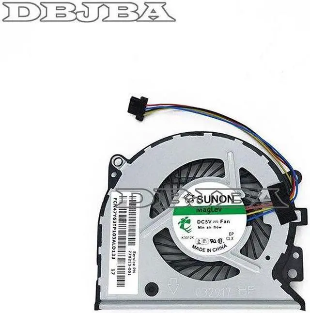 Alt view image 3 of 6 - DBTLAP Cooling Fan for HP Envy 15 X360 15-U011dx 15-U110dx 15-U483CL 15-U310nr CPU Fan