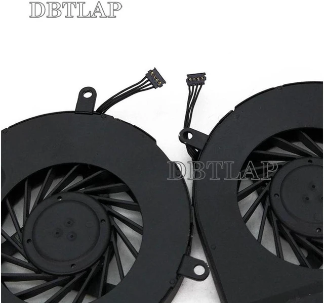 Alt view image 6 of 6 - DBTLAP Laptop CPU Fan for Apple MacBook Pro Unibody A1297 MC226 MC227 17" Left & Right CPU + GPU Cooling Fan 661-5044 661-5043 MG45070V1-Q020-S99 KSB0605HC 8L99