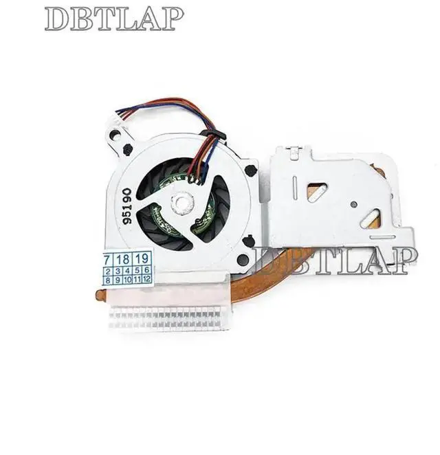 Alt view image 2 of 6 - DBTLAP Fan for Toshiba Portege R500-12P Cooling Fan