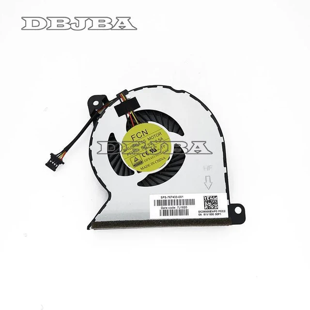Main image of DBTLAP Laptop CPU Fan for HP ProBook 450 G2 455 G2 440 G2 445 G2 470 G2 767433-001 HSTNN-C83C DFS481305MC0T Cooling Fan MF60070V1-C350-S9A