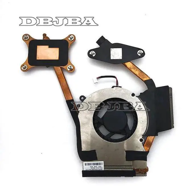 Alt view image 2 of 6 - DBTLAP for Samsung NP-R540 NP-R538 R538 R540 CPU GPU Fan with Heatsink BA62-005288