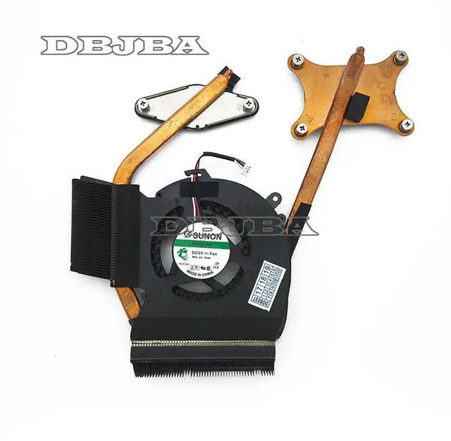 Alt view image 5 of 6 - DBTLAP for Samsung NP-R540 NP-R538 R538 R540 CPU GPU Fan with Heatsink BA62-005288