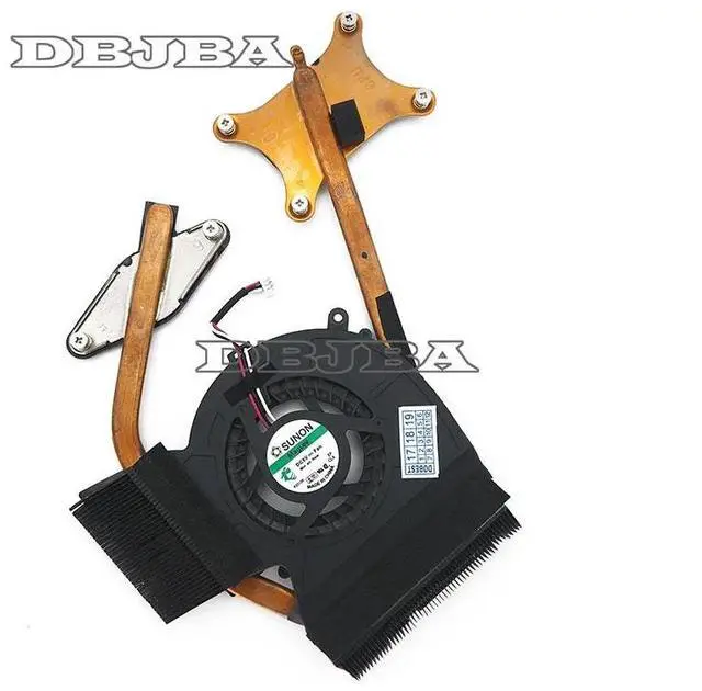 Alt view image 6 of 6 - DBTLAP for Samsung NP-R540 NP-R538 R538 R540 CPU GPU Fan with Heatsink BA62-005288