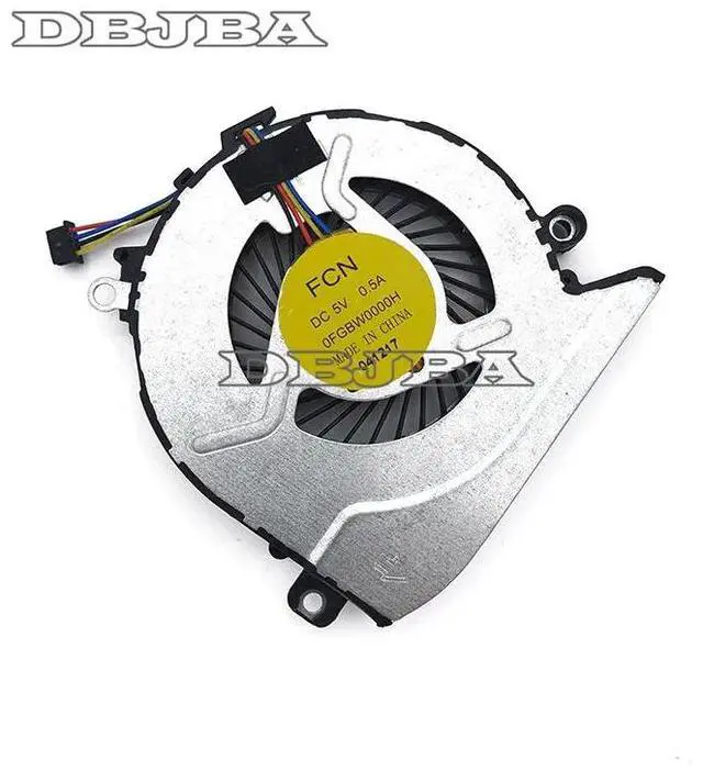 Alt view image 2 of 6 - DBTLAP New Laptop CPU Cooling Fan for HP 15-AB ab153nr ab157nr ab053nr AB500 AB525TX ab277cl ab253ca ab277ca ab262nr Fan