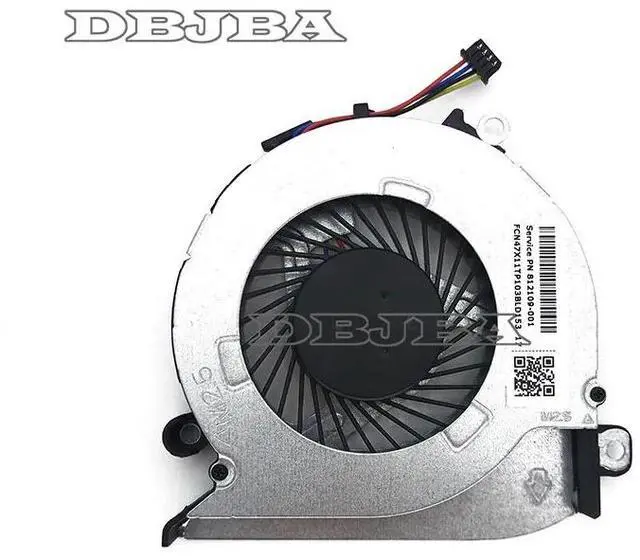 Alt view image 6 of 6 - DBTLAP New Laptop CPU Cooling Fan for HP 15-AB ab153nr ab157nr ab053nr AB500 AB525TX ab277cl ab253ca ab277ca ab262nr Fan