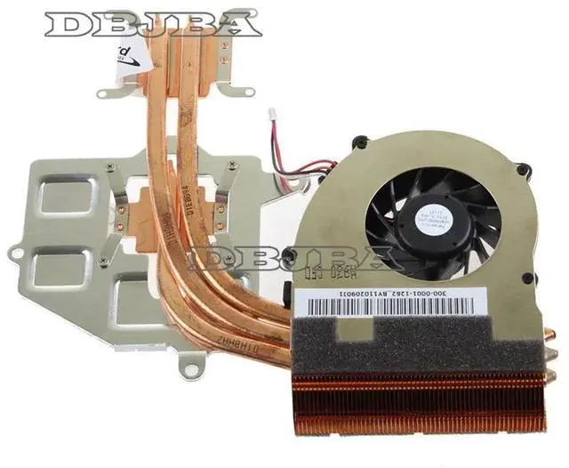 Alt view image 2 of 6 - DBTLAP Laptop CPU Fan for Sony Vaio VPCF VPCF1 VPC-F1 VPC-F11 VPC-F12 VPC-F13 VPC-F11Z1E VPC-F11FGX VPC-F111FX + Heatsink