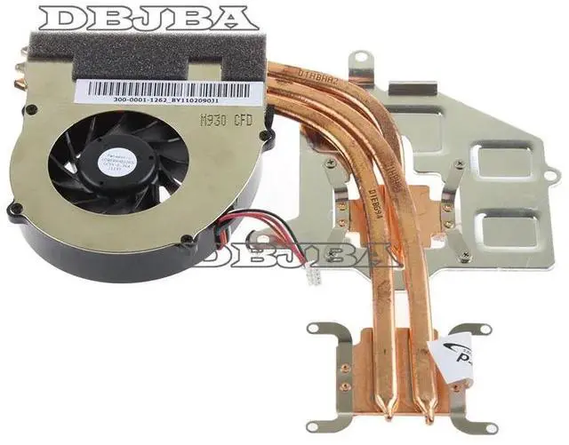 Alt view image 3 of 6 - DBTLAP Laptop CPU Fan for Sony Vaio VPCF VPCF1 VPC-F1 VPC-F11 VPC-F12 VPC-F13 VPC-F11Z1E VPC-F11FGX VPC-F111FX + Heatsink