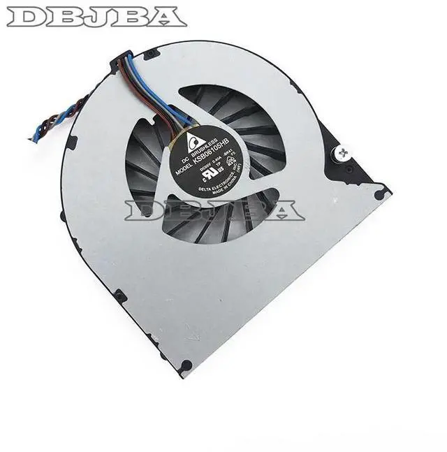 Alt view image 2 of 6 - DBTLAP CPU Fan for Toshiba Satellite P870 P870D P875D KSB06105HB-BK41 CPU Cooling Fan DC5V 4 pins