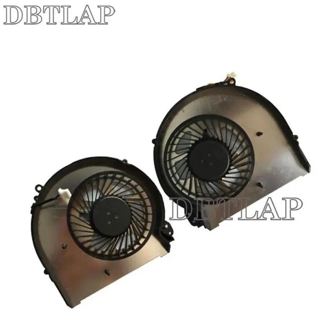 Alt view image 4 of 5 - DBTLAP Fan for HP Omen 15-5000 15-5100 15-5200 15T-5000 15T-5100 15-5020CA CPU + GPU Cooling Fan 788600-001 023.10028.0011 023.10029.0011
