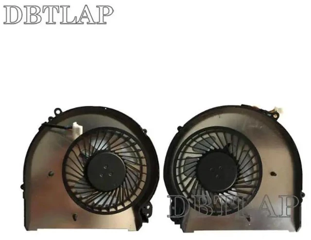 Alt view image 3 of 5 - DBTLAP Fan for HP Omen 15-5000 15-5100 15-5200 15T-5000 15T-5100 15-5020CA CPU + GPU Cooling Fan 788600-001 023.10028.0011 023.10029.0011