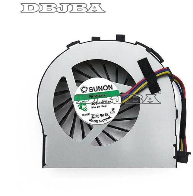 Alt view image 2 of 6 - DBTLAP Fan for HP EliteBook 2740 2740P 2760P Laptop CPU Cooling Fan 597840-001 4-Wire