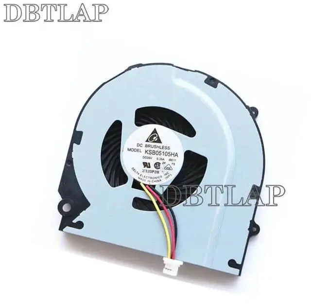 Alt view image 2 of 6 - DBTLAP Laptop CPU Fan for HP dm4 669934-001 669935-001 dm4-3100 dm4-3000 DM4-3013 DM4-3050 DM4-3052NR DM4-3055DX for Delta KSB05105HA-BE11 CPU Cooling Fan