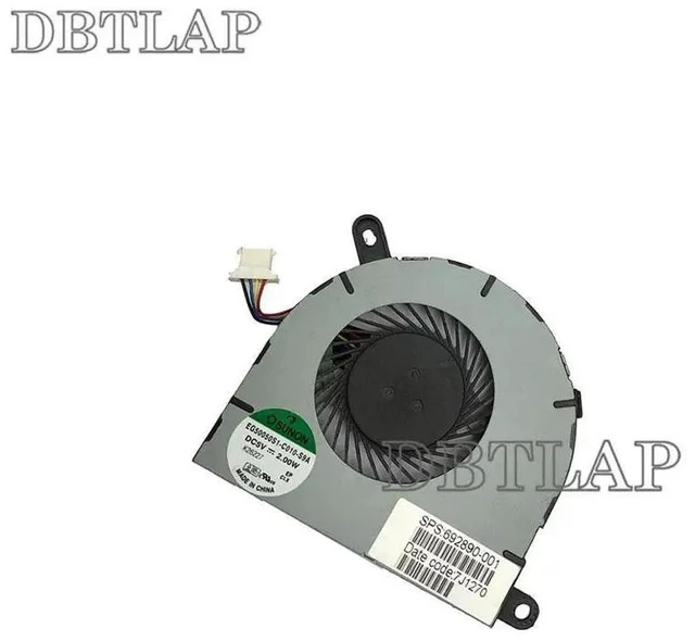 Alt view image 3 of 3 - DBTLAP CPU Cooling Fan Cooler for HP Spectre XT 15-4000 15-4011n 15-4000ea Touchsmart Ultrabook 700803-001