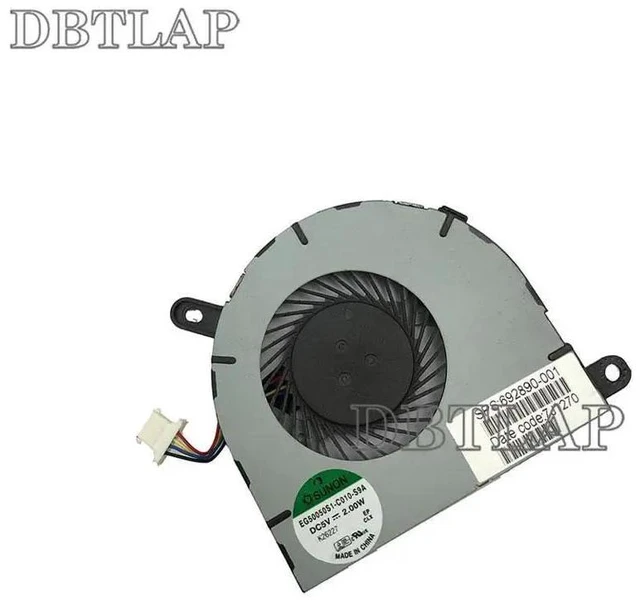 Alt view image 2 of 3 - DBTLAP CPU Cooling Fan Cooler for HP Spectre XT 15-4000 15-4011n 15-4000ea Touchsmart Ultrabook 700803-001