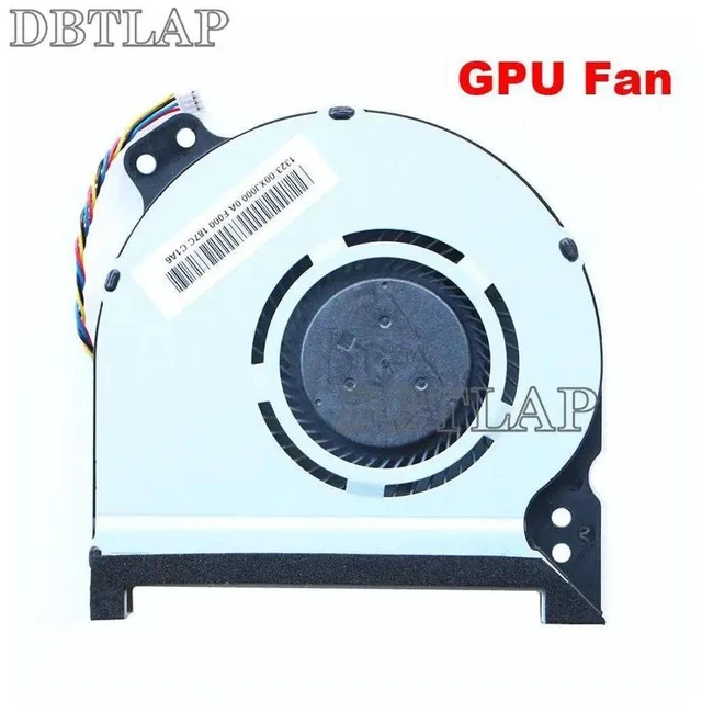 Alt view image 4 of 6 - DBTLAP Laptop GPU Cooling Fan for MACHENIKE F117-S F117-S6 F117-S11 FJ7D DC 5V 0.5A